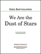 We Are the Dust of Stars Two-Part choral sheet music cover